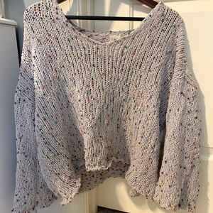 Oversized bell sleeve altard state sweater size small